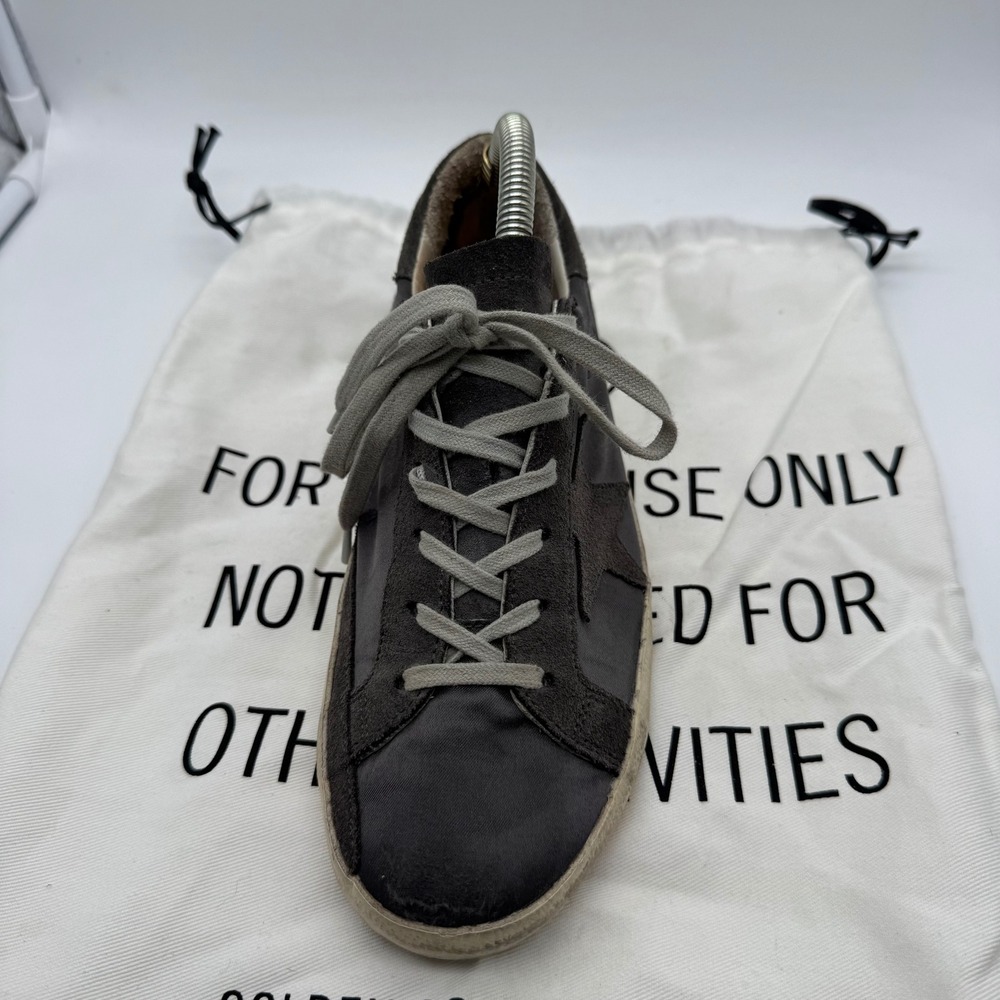 Golden Goose Superstar Sneakers Gray Suede Made in Italy Size 36 LEFT SHOE ONLY! - Picture 2 of 6